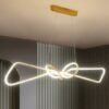Lustre Retangular Minimalista Led Lustre minimalista led miresa