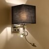 Arandela abajur luz led flexível
