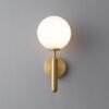 Lumin-ria-de-parede-decorativa-de-led-esfera-de-vidro-estilo-n-rdico-l-mpada-para Arandela bola de vidro e luz de led Miresa