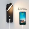 Lumin-ria-de-parede-led-9w-com-carregamento-usb-pe-a-de-ilumina-o-n-rdica Arandela USB carrega Smartphone