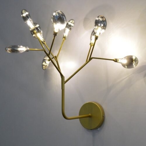 Arandela galho de arvore luz de led | Miresa | loja-de-luminárias-São-Paulo Foto de arandela galho de arvore luz de led, arandela galho arvore, catálogo Miresa, loja-de-luminárias-São-Paulo.