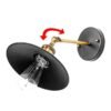 Lumin-ria-led-de-parede-com-220v-lumin-ria-de-teto-industrial-retr-soquete-e27-tipo-1 Arandela industrial articulada cone