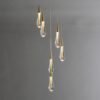 Luminária pendente gota vidro