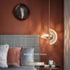 Lumin-ria-pendente-de-teto-estilo-n-rdico-l-mpada-led-rotativa-multifuncional-ilumina-o-para-1 Pendente dourado decorativa acrílico