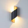 Lumin-rias-de-parede-modernas-led-externas-montadas-em-alum-nio-12w Arandela espiral