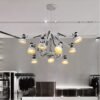 Lustre industrial aranha flexíveis