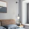 Nordic-LED-Glass-Wall-Lamps-Bedroom-Bedside-Lights-Modern-Decoration-Living-Room-Hotel-Light-Luxury-Wall-1 Arandela pendente bola de vidro
