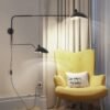 Nordic-designer-l-mpada-de-parede-com-cabo-plugue-arandela-lumin-rias-para-sala-estar-quarto Arandela com haste longa tipo aranha