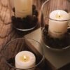 Porta-velas-em-vidro-transparente-8cm-decora-o-para-casa-velas-casamento-feriados-jantar-luz-de-4 Porta vela de vidro cilíndrico