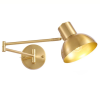 arandela-moderna-ajustavel-dourado-marca-miresa arandela dourada industrial ajustavel 360