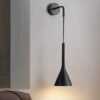 arandela_luminaria_pendente_de_parede_micaza_1 Arandela Cone