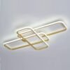 Plafon retangular minimalista led miresa