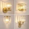 Lumin-ria-de-parede-de-cristal-ilumina-o-simples-criativa-para-quarto-sala-de-estar-varanda Luminária parede arandela de cristal