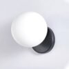 Lumin-ria-de-parede-interior-minimalista-arandela-de-luxo-com-bola-de-vidro-preto-e-cobre-4 Arandela bola de vidro