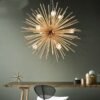 Lumin-ria-de-suspens-o-esfera-luz-de-le-o-design-l-mpada-sputnik-bar-quarto-1 Lustre Sputnik Estrela Dourada