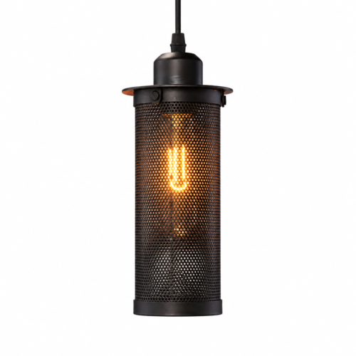 Pendente industrial gaiola perfurada