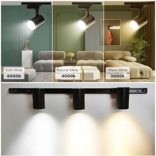 Holofote-led-para-sala-de-estar-12w-20w-30w-40w-ajust-vel-cob-teto-moderno-ilumina Trilho industrial e spot de led
