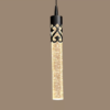 Pendente tubo cristal bolhas ar miresa Pendente tubo cristal bolhas ar