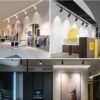 Trilho industrial e Spots de led