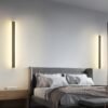Luminária alumínio e luz de led