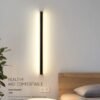Luminária alumínio e luz de led