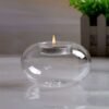 Candelabros vidro suporte velas