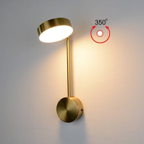 Arandela led 9w facho ajustável