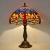 L-mpada-de-mesa-estilo-tiffany-de-vidro-manchado-12-polegadas-sombra-azul-verde-lumin-ria-1 Abajur tiffany vitral 46cm Alt