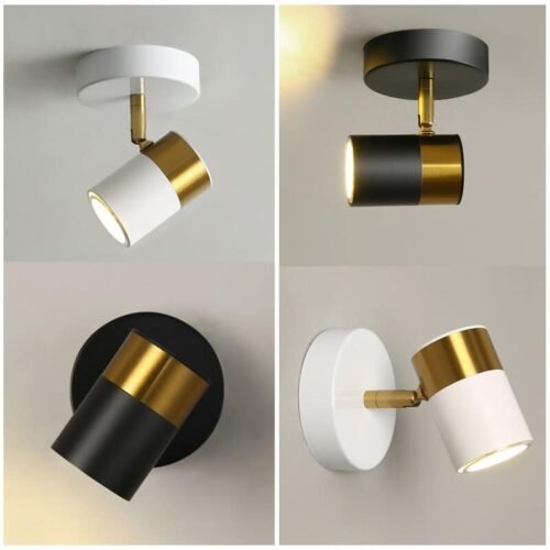 L-mpada-de-parede-led-trilha-gu10-l-mpada-retro-pa-s-estilo-loft-l-mpadas Spot de led GU10 industrial