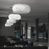Lustre Réplica Foscarini Caboche Redondo Bolas Acrílico