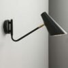 Lumin-ria-de-parede-industrial-ajust-vel-com-interruptor-l-mpada-criativa-de-leitura-retr-vintage Arandela moderna preta