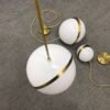 Pendente moderno bola branca
