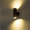 Arandela preta de led IP65 à prova d'água Arandela preta de led IP65 à prova d'água