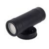 Arandela preta de led IP65 à prova d'água