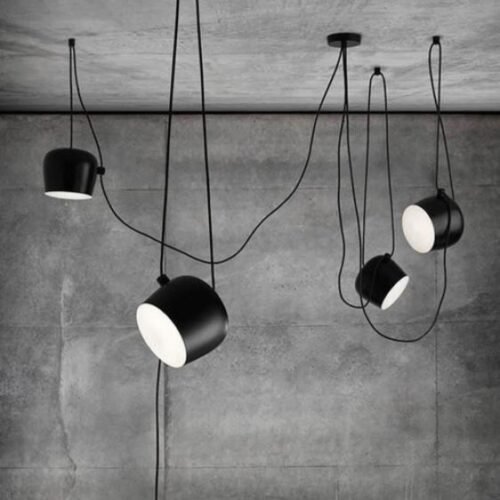 lustre_aranha_tambor_industrial_preto_miresa Lustre tambor aranha industrial miresa