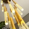 Moderno-led-lustres-de-ilumina-o-lumin-ria-escada-quarto-preto-longo-pendurado-l-mpada-corredor-miresa Lustre dourado bolhas ar miresa
