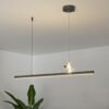 Restaurante-lustre-designer-original-moderno-e-minimalista-de-luxo-l-mpada-cristal-ilumina-o-do-escrit-2 Lustre linear clean cristal K9