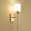Arandela vidro duplo design moderno marca miresa Arandela vidro duplo design moderno