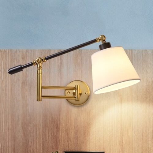 Arandela moderna flexível articulada