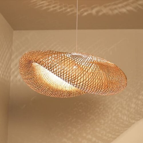 Lustre design japonês bambu miresa Lustre design japonês bambu miresa