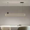 Lustre minimalista retangular longa