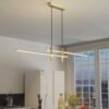Sala-de-jantar-lustre-simples-e-moderno-e-minimalista-linhas-nordic-mesa-jantar-luz-criativo-balc-2 Lustre led barra minimalista linear