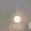 miresa_luminaria_pendente_bola_esfera_dourada Pendente moderno bola vidro miresa