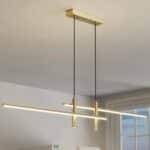Lustre led barra minimalista linear miresa