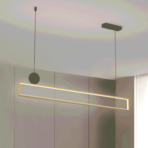 miresa_lustre_tubular_retangular_dourado_de_led Lustre minimalista retangular longa miresa