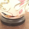 2_abajur_ceramica_micaza Abajur cerâmica flor de coral e pássaros
