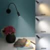 Arandela mangueira flexível led 3w