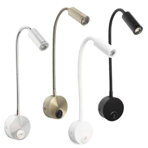 Bronze-3w-led-luz-de-leitura-preto-branco-prata-gooseneck-l-mpada-de-parede-para-cama