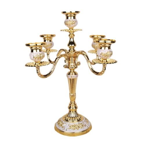 Candelabros-com-5-velas-estilo-europeu-candelabros-com-suporte-de-velas-de-metal-de-14-polegadas Candelabros com suporte para velas
