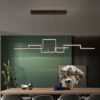 Geometria-nordic-preto-conduziu-a-ilumina-o-do-candelabro-sala-de-jantar-ilha-l-mpada-pendurada-1 Lustre minimalista geometria longa